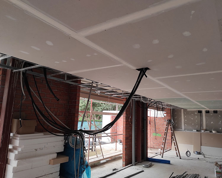 Obra de una Vivienda unifamiliar aislada en Vidreres