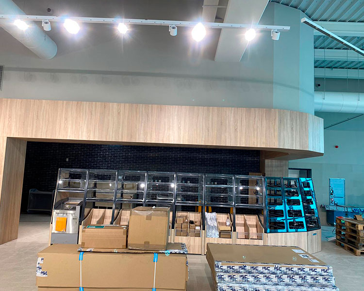 Obra centro comercial LIDL