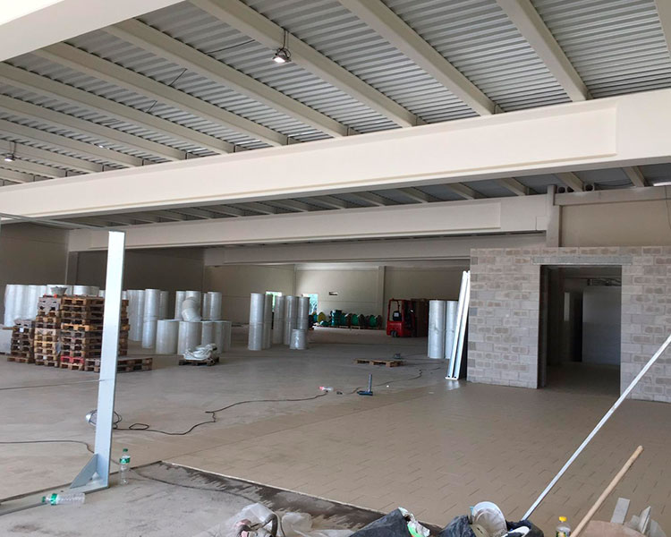 Obra centro comercial LIDL