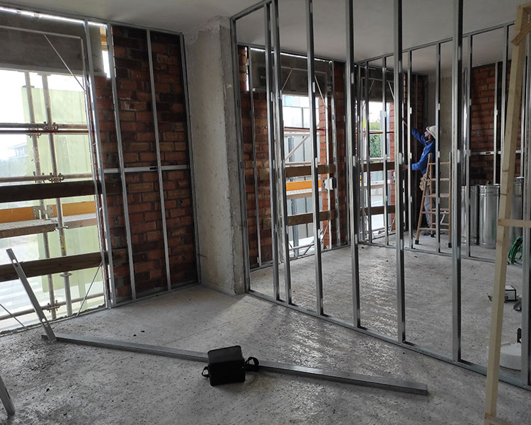 Obra con pladur, pisos Pladur Vilablareix