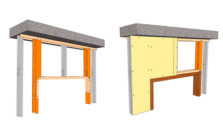 manual instalación de puertas en paredes de Pladur