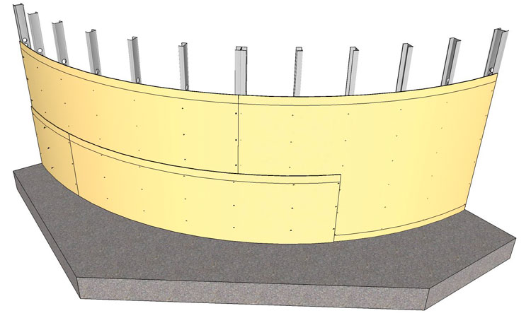 Tabiques de distribución decorativos, decoración con pladur, decorar con sistemas pladur