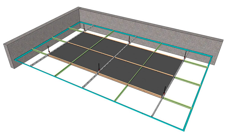 Manual montaje falsos techos registrables, falso techo registrable, falso techo desmontable, instalación techo desmontable