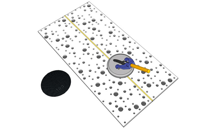 Manual para el tratamiento de juntas de pladur sin cinta, manual tratamiento de juntas en placas perforadas, manual aplicación de pasta en techos de pladur