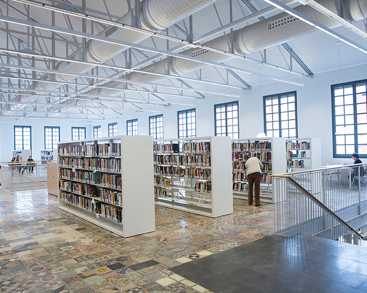 Obra de reforma biblioteca Can Manyer, de Vilassar de Dalt